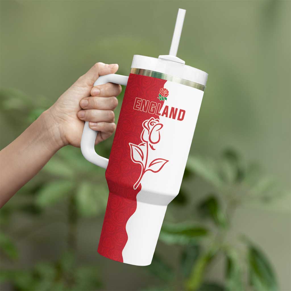 Personalized Rugby England Tumbler With Handle Red Rose Champions