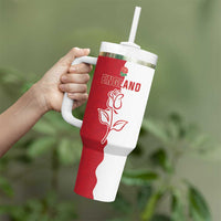 Personalized Rugby England Tumbler With Handle Red Rose Champions