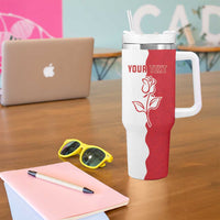 Personalized Rugby England Tumbler With Handle Red Rose Champions