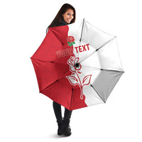 Personalized Rugby England Umbrella Red Rose Champions
