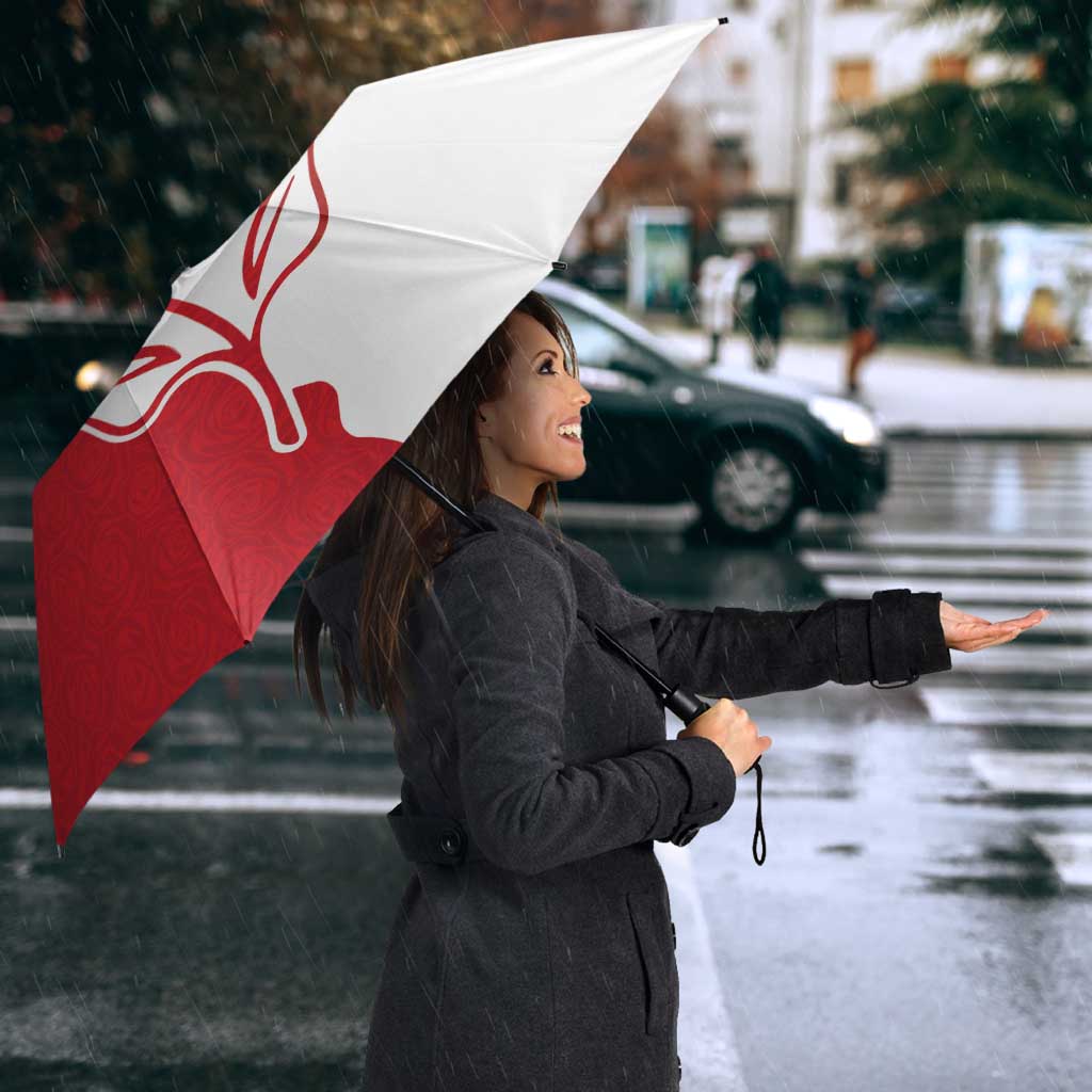 Personalized Rugby England Umbrella Red Rose Champions