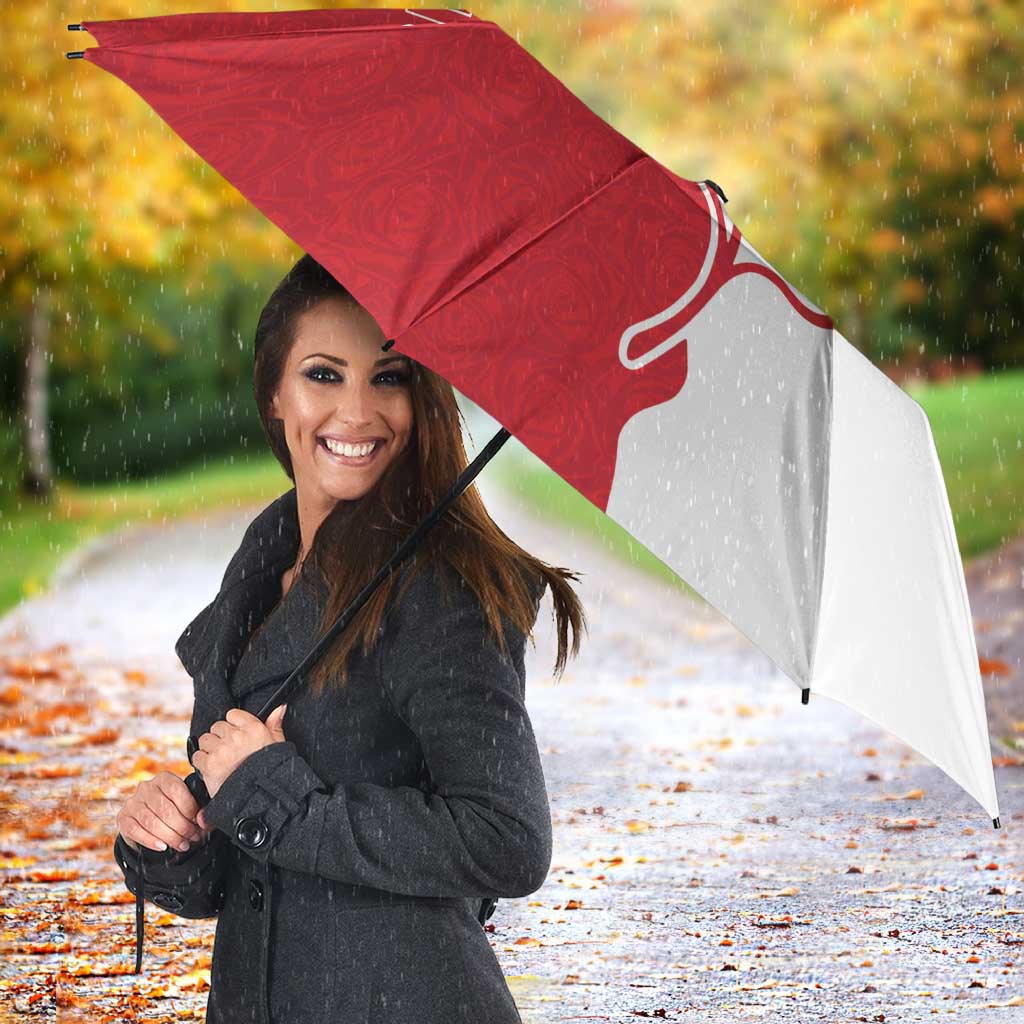 Personalized Rugby England Umbrella Red Rose Champions