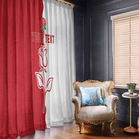 Personalized Rugby England Window Curtain Red Rose Champions