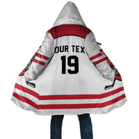 Austria Ice Hockey Custom Cloak Austrian Eagle Shield White Version