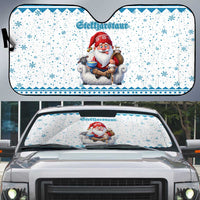 Iceland Christmas Auto Sun Shade Stekkjastaur Sheep-Cote-Clod - Wonder Print Shop