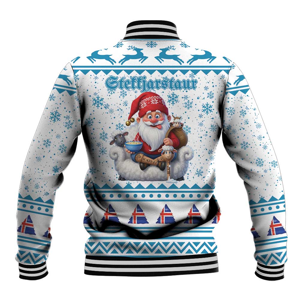 Iceland Christmas Baseball Jacket Stekkjastaur Sheep-Cote-Clod LT19