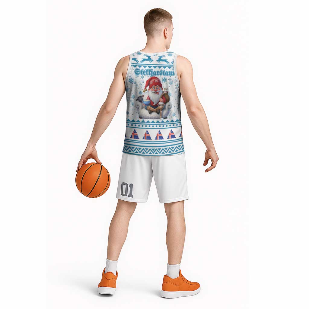 Iceland Christmas Basketball Jersey Stekkjastaur Sheep-Cote-Clod LT19