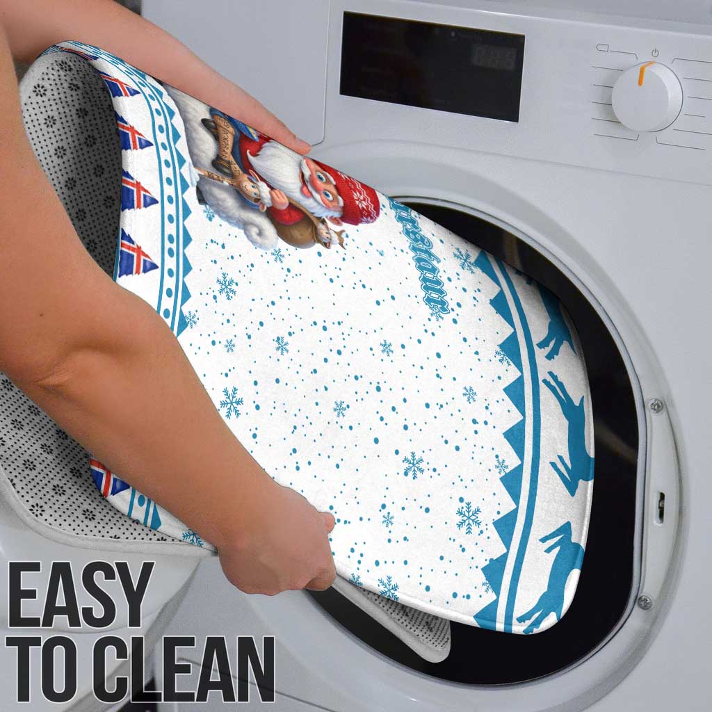 Iceland Christmas Bathroom Set Stekkjastaur Sheep-Cote-Clod - Wonder Print Shop