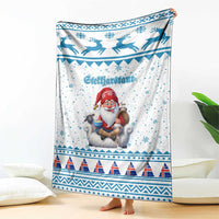 Iceland Christmas Blanket Stekkjastaur Sheep-Cote-Clod - Wonder Print Shop