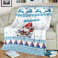 Iceland Christmas Blanket Stekkjastaur Sheep-Cote-Clod - Wonder Print Shop
