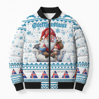 Iceland Christmas Bomber Puffer Jacket Stekkjastaur Sheep-Cote-Clod LT19