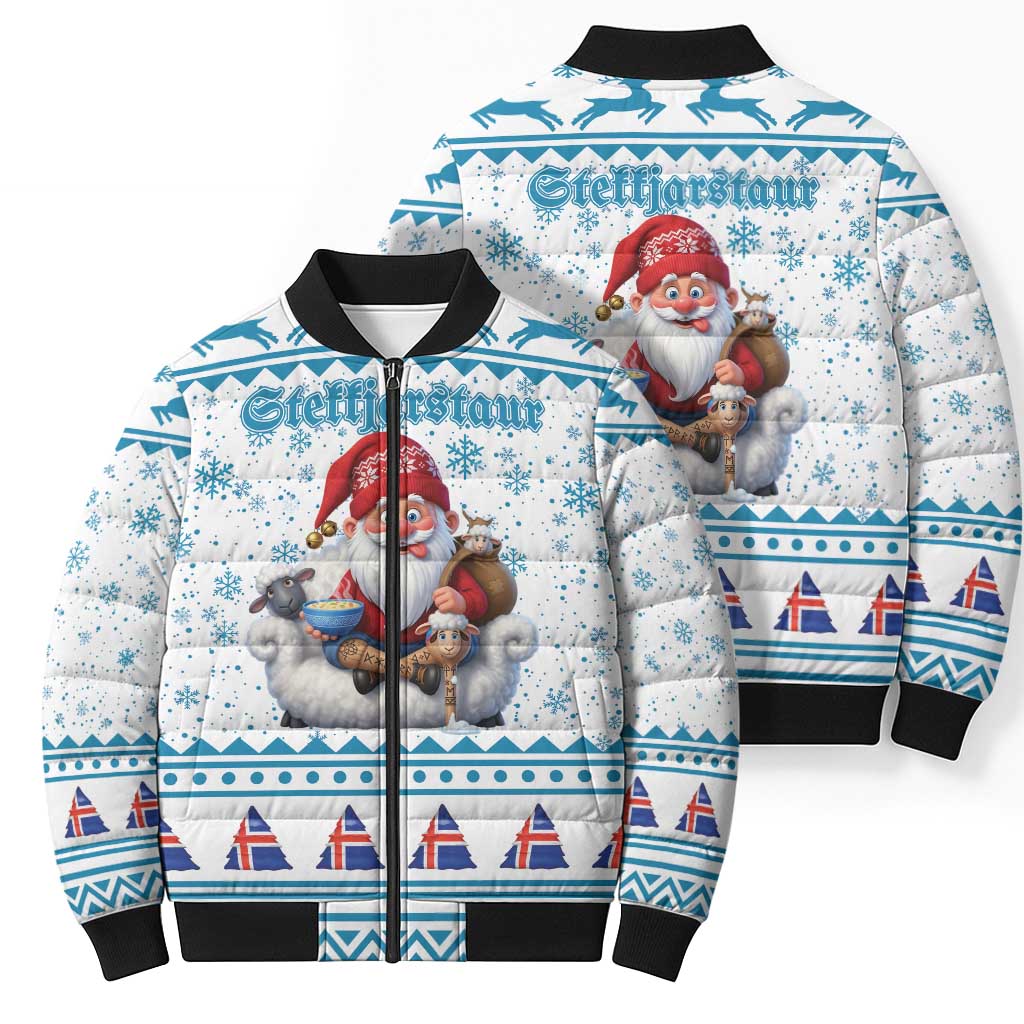 Iceland Christmas Bomber Puffer Jacket Stekkjastaur Sheep-Cote-Clod LT19