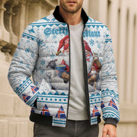 Iceland Christmas Bomber Puffer Jacket Stekkjastaur Sheep-Cote-Clod LT19
