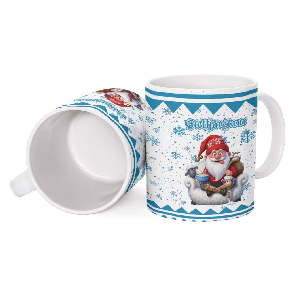 Iceland Christmas Ceramic Mug Stekkjastaur Sheep-Cote-Clod - Wonder Print Shop