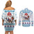Iceland Christmas Couples Matching Off Shoulder Short Dress and Long Sleeve Button Shirt Stekkjastaur Sheep-Cote-Clod LT19