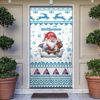 Iceland Christmas Door Cover Stekkjastaur Sheep-Cote-Clod - Wonder Print Shop