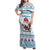 Iceland Christmas Family Matching Off Shoulder Maxi Dress and Hawaiian Shirt Stekkjastaur Sheep-Cote-Clod LT19