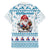 Iceland Christmas Family Matching Short Sleeve Bodycon Dress and Hawaiian Shirt Stekkjastaur Sheep-Cote-Clod LT19