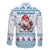Iceland Christmas Family Matching Short Sleeve Bodycon Dress and Hawaiian Shirt Stekkjastaur Sheep-Cote-Clod LT19