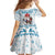 Iceland Christmas Family Matching Summer Maxi Dress and Hawaiian Shirt Stekkjastaur Sheep-Cote-Clod LT19