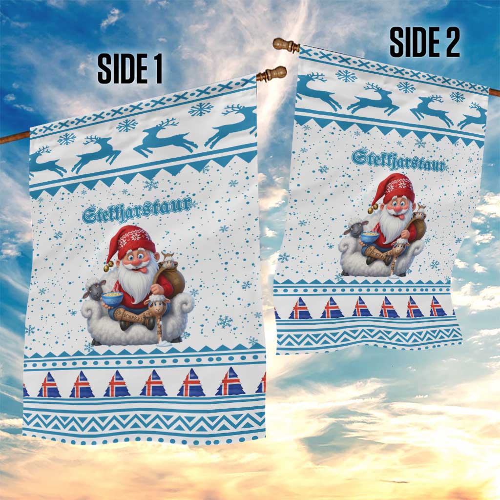 Iceland Christmas Garden Flag Stekkjastaur Sheep-Cote-Clod - Wonder Print Shop