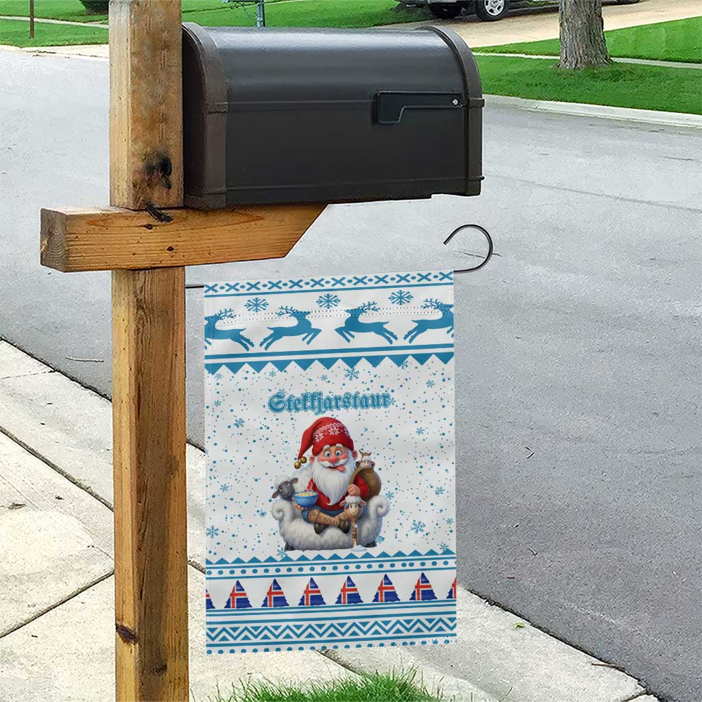 Iceland Christmas Garden Flag Stekkjastaur Sheep-Cote-Clod - Wonder Print Shop