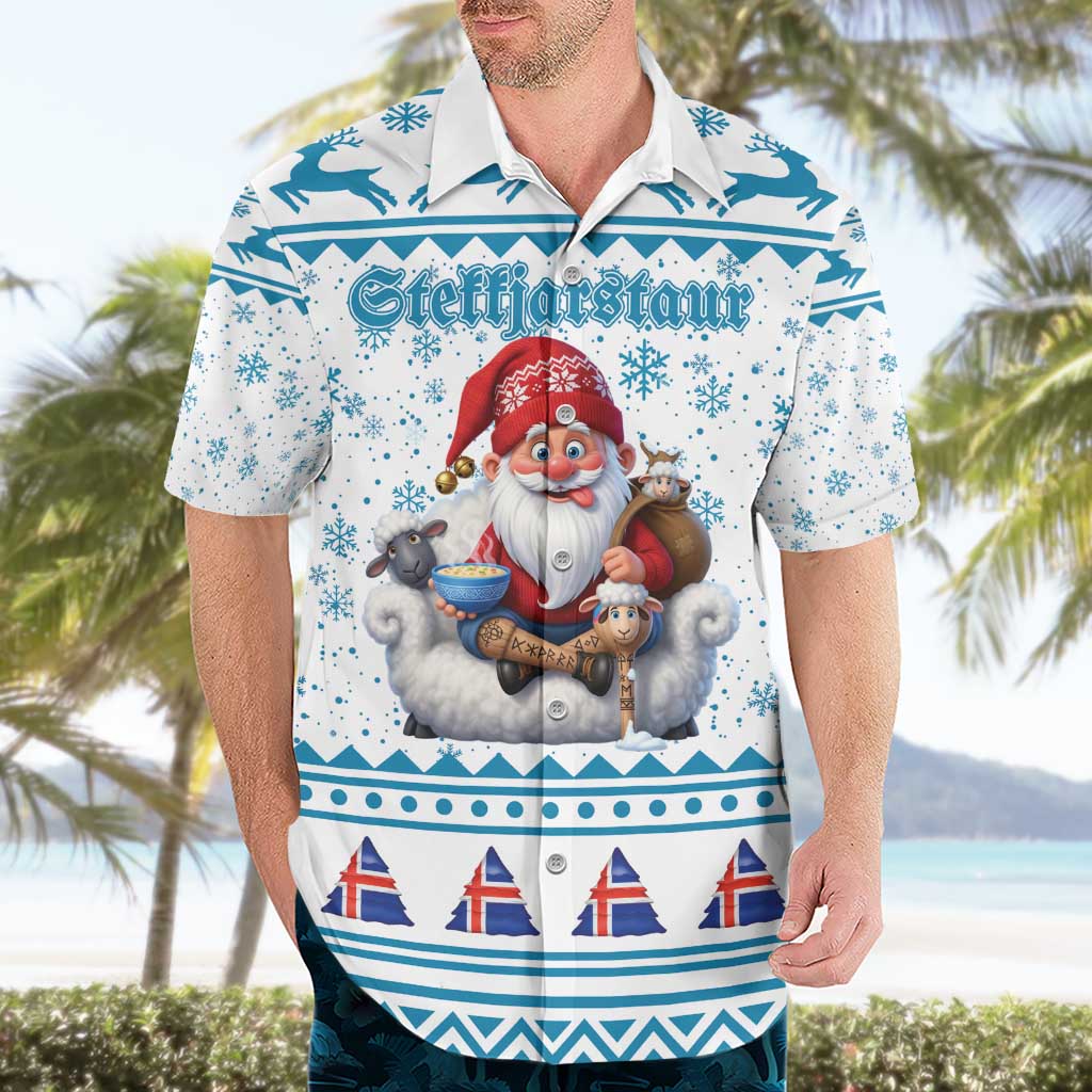 Iceland Christmas Hawaiian Shirt Stekkjastaur Sheep-Cote-Clod LT19
