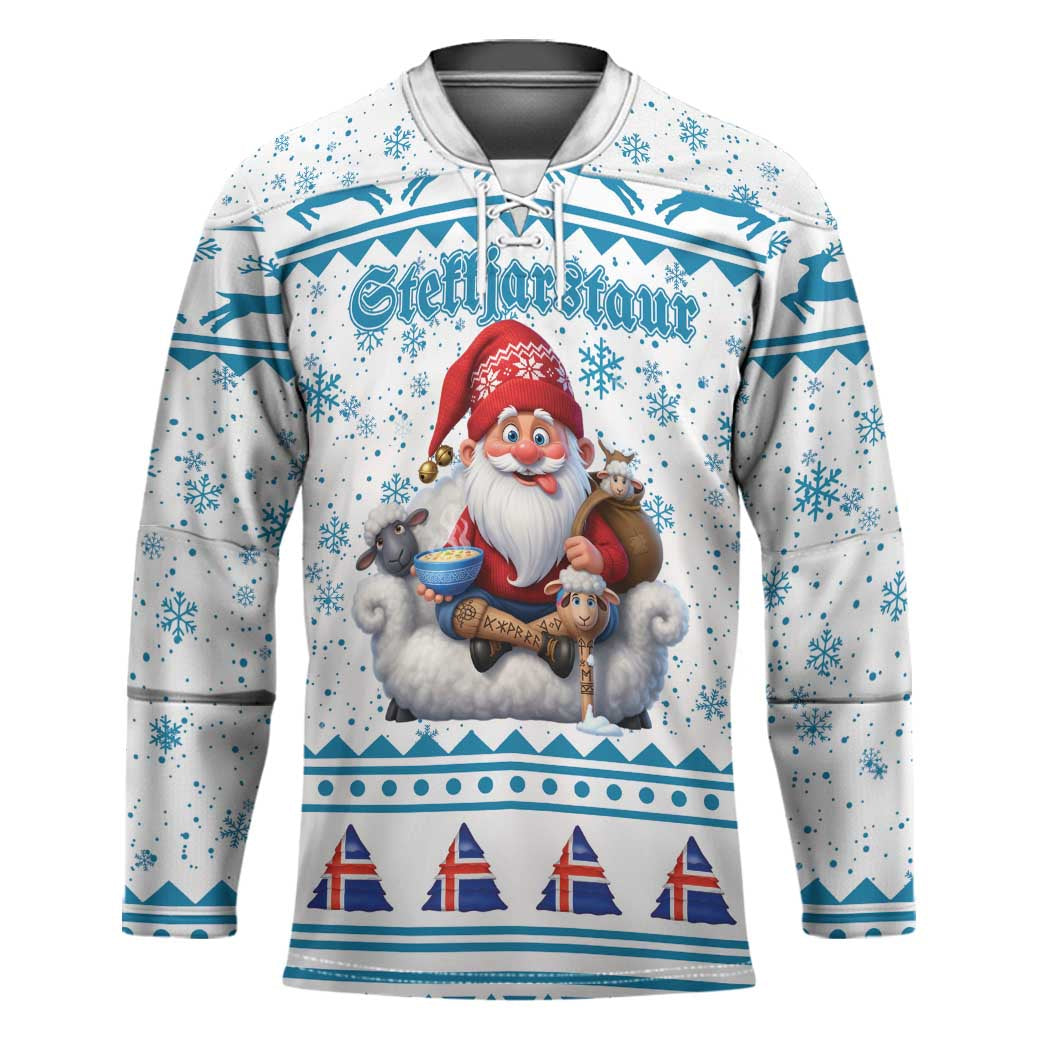 Iceland Christmas Hockey Jersey Stekkjastaur Sheep-Cote-Clod LT19
