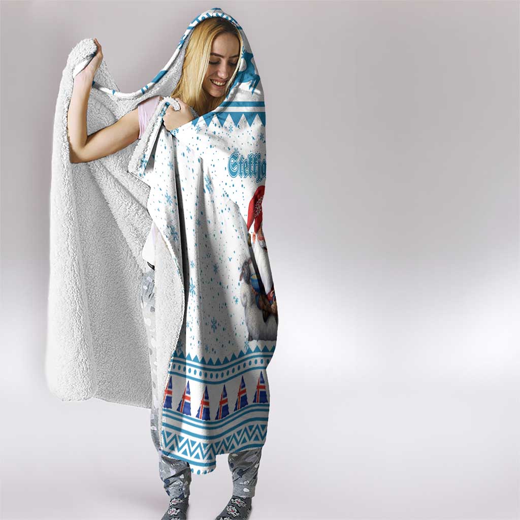 Iceland Christmas Hooded Blanket Stekkjastaur Sheep-Cote-Clod - Wonder Print Shop