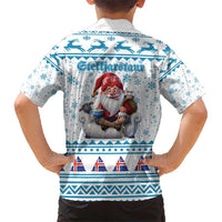 Iceland Christmas Kid Hawaiian Shirt Stekkjastaur Sheep-Cote-Clod LT19