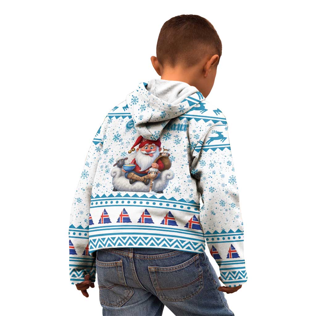 Iceland Christmas Kid Hoodie Stekkjastaur Sheep-Cote-Clod LT19