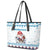 Iceland Christmas Leather Tote Bag Stekkjastaur Sheep-Cote-Clod - Wonder Print Shop