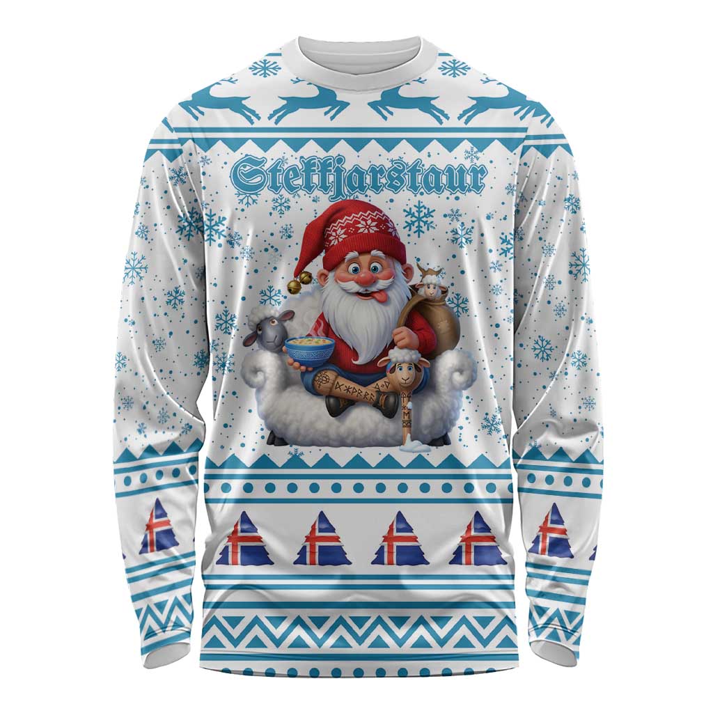 Iceland Christmas Long Sleeve Shirt Stekkjastaur Sheep-Cote-Clod LT19