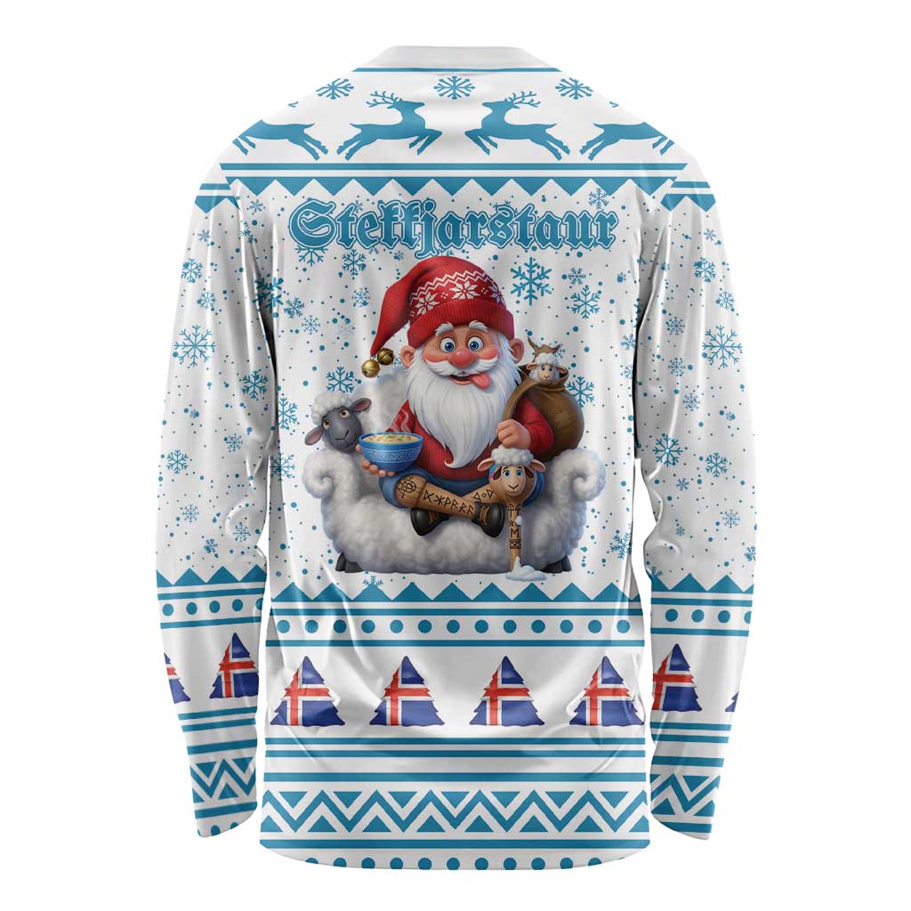 Iceland Christmas Long Sleeve Shirt Stekkjastaur Sheep-Cote-Clod LT19