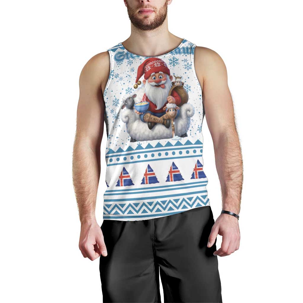 Iceland Christmas Men Tank Top Stekkjastaur Sheep-Cote-Clod LT19