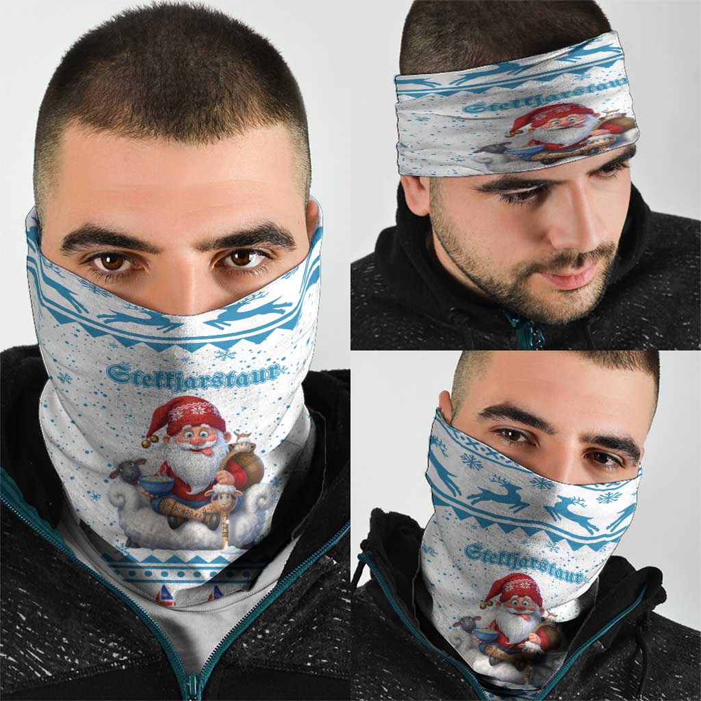 Iceland Christmas Neck Gaiter Stekkjastaur Sheep-Cote-Clod LT19