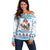 Iceland Christmas Off Shoulder Sweater Stekkjastaur Sheep-Cote-Clod LT19