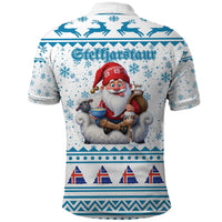 Iceland Christmas Polo Shirt Stekkjastaur Sheep-Cote-Clod LT19