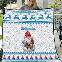 Iceland Christmas Quilt Stekkjastaur Sheep-Cote-Clod - Wonder Print Shop