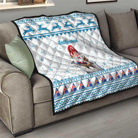 Iceland Christmas Quilt Stekkjastaur Sheep-Cote-Clod - Wonder Print Shop