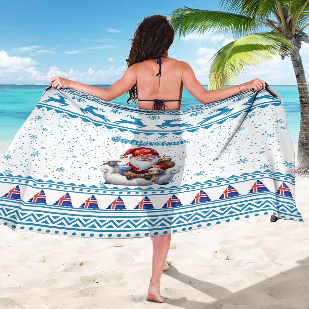 Iceland Christmas Sarong Stekkjastaur Sheep-Cote-Clod - Wonder Print Shop