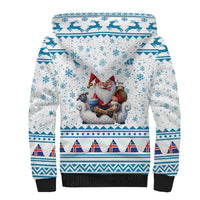 Iceland Christmas Sherpa Hoodie Stekkjastaur Sheep-Cote-Clod LT19