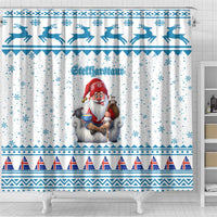 Iceland Christmas Shower Curtain Stekkjastaur Sheep-Cote-Clod - Wonder Print Shop
