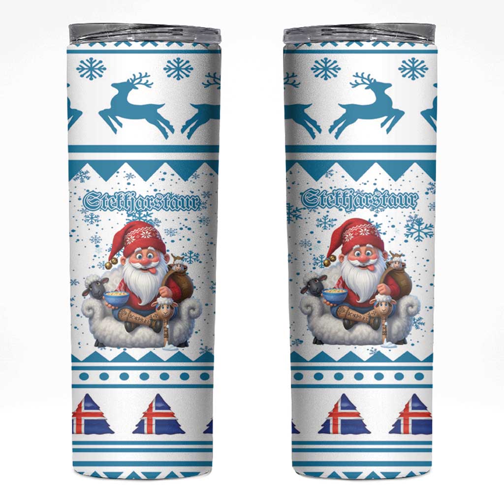 Iceland Christmas Skinny Tumbler Stekkjastaur Sheep-Cote-Clod - Wonder Print Shop