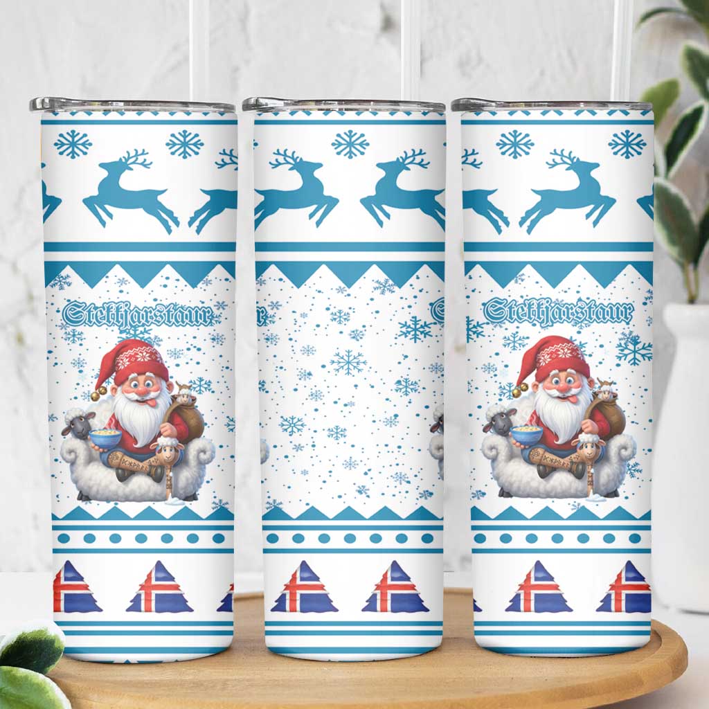 Iceland Christmas Skinny Tumbler Stekkjastaur Sheep-Cote-Clod - Wonder Print Shop