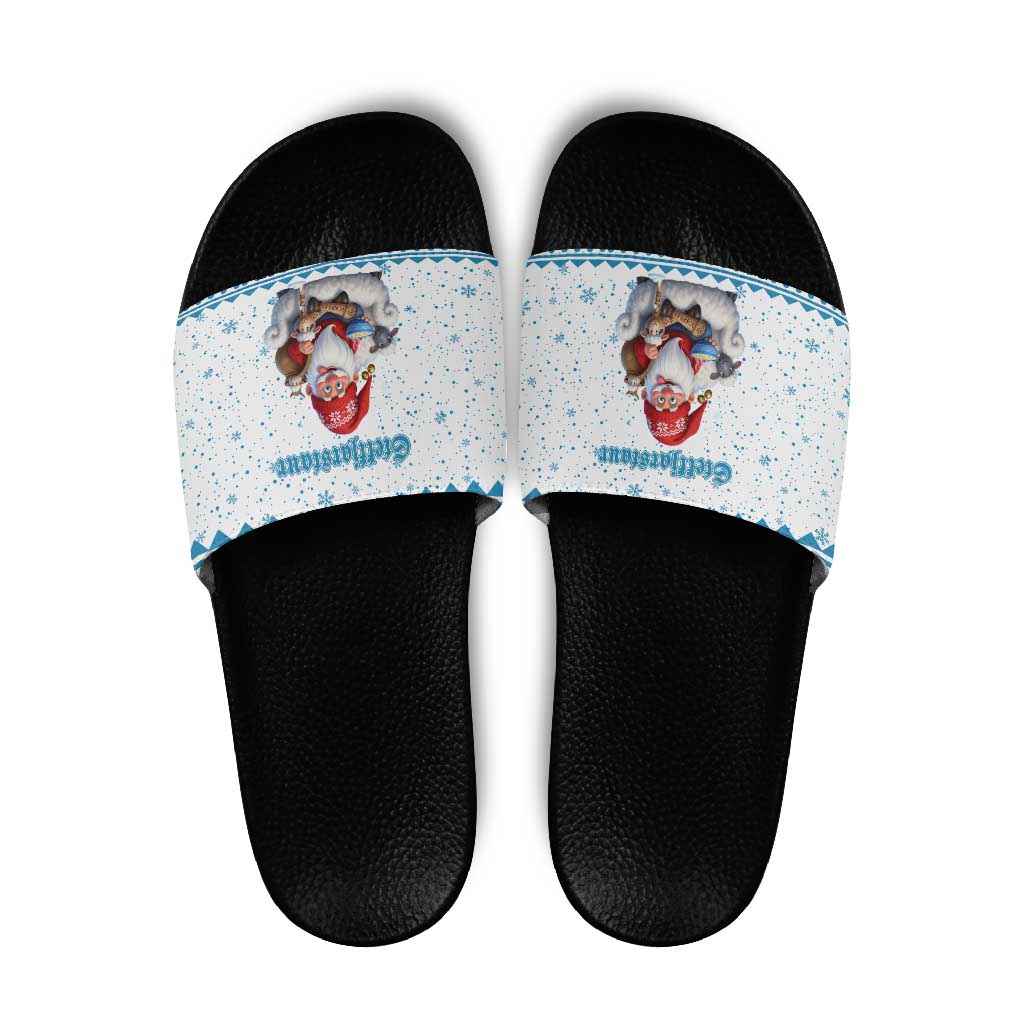 Iceland Christmas Slide Sandals Stekkjastaur Sheep-Cote-Clod - Wonder Print Shop