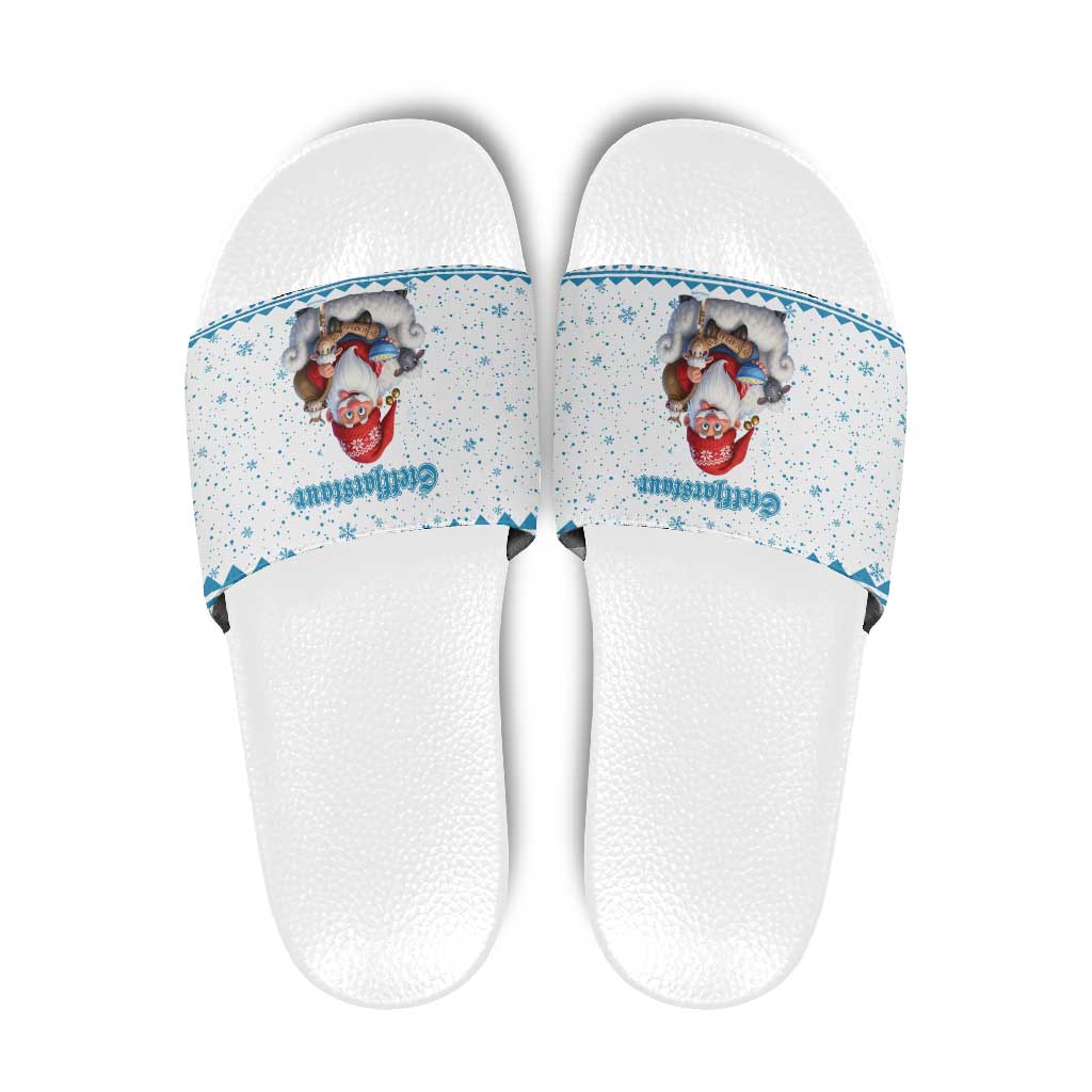 Iceland Christmas Slide Sandals Stekkjastaur Sheep-Cote-Clod - Wonder Print Shop