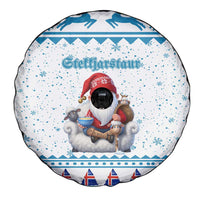 Iceland Christmas Spare Tire Cover Stekkjastaur Sheep-Cote-Clod - Wonder Print Shop