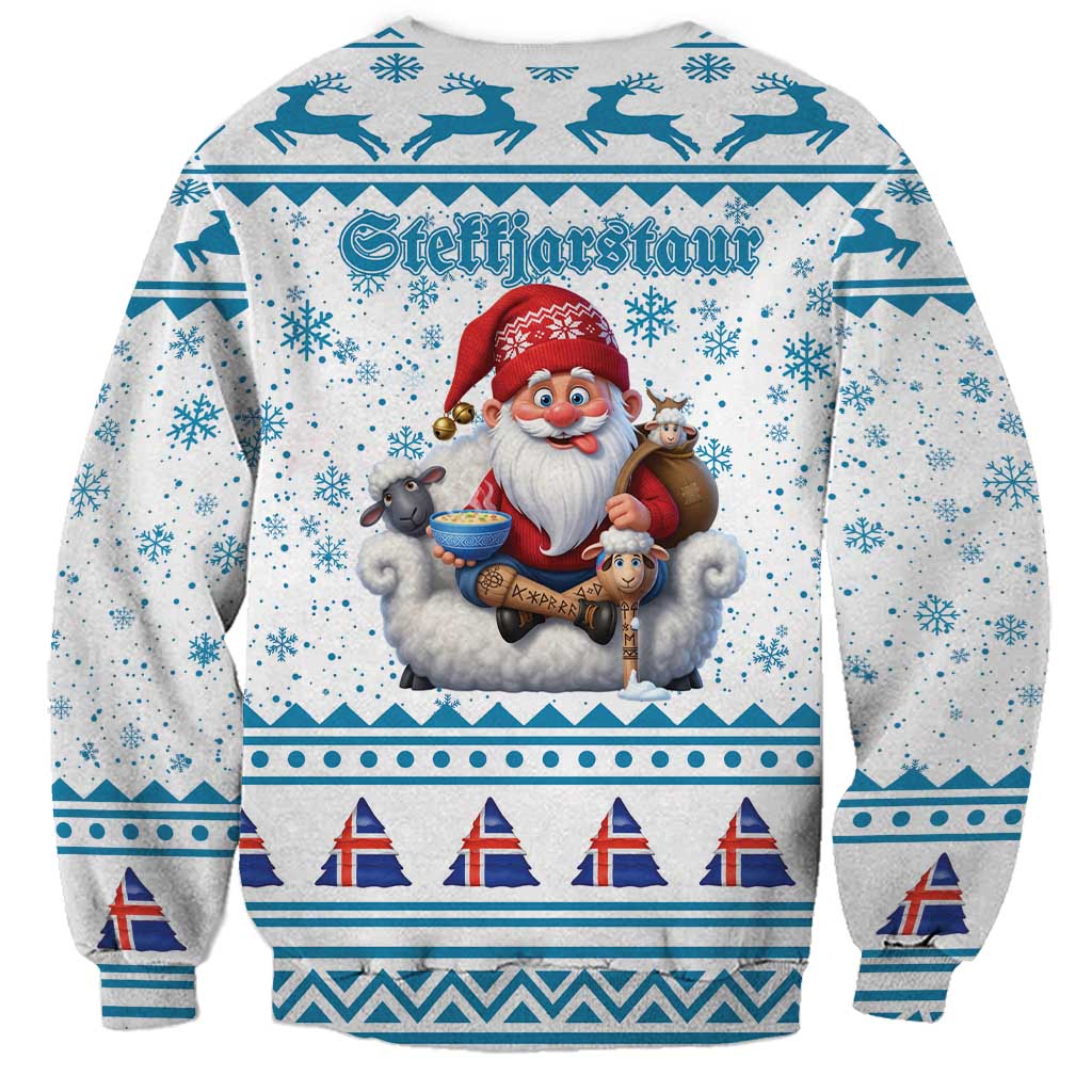 Iceland Christmas Sweatshirt Stekkjastaur Sheep-Cote-Clod LT19
