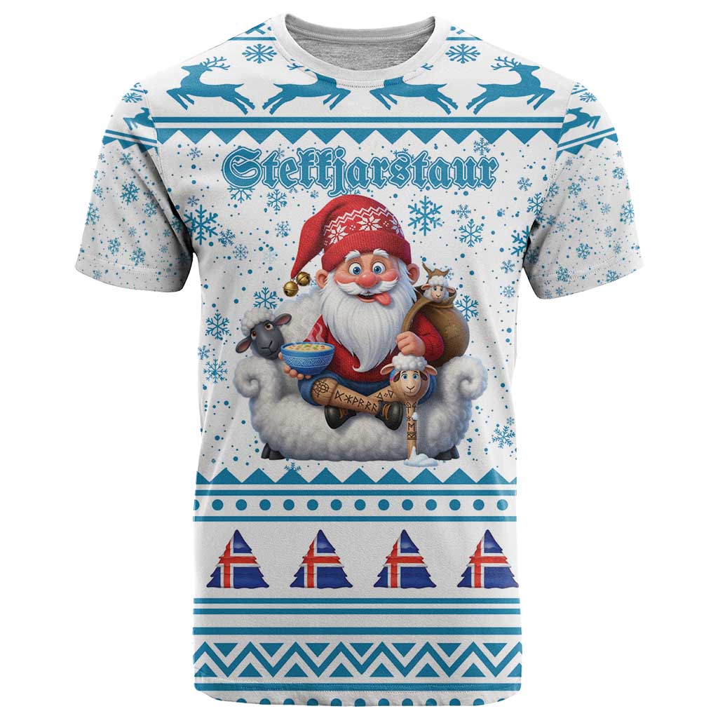 Iceland Christmas T Shirt Stekkjastaur Sheep-Cote-Clod LT19